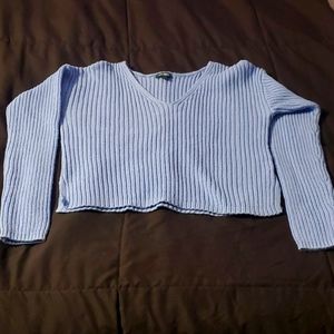 Cropped sweater